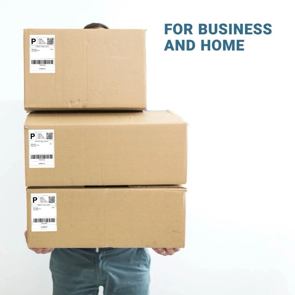Shipping Labels Direct Thermal 4x6 with 500 Labels/Roll Rollo Zebra Printers